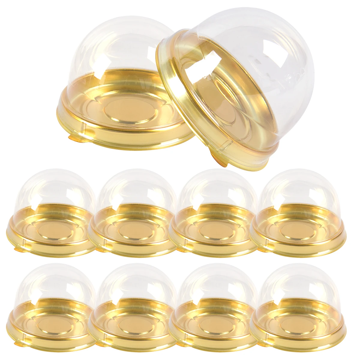 Plastic Dome Clear - 50pcs Clear Plastic Mini Cupcake Boxes