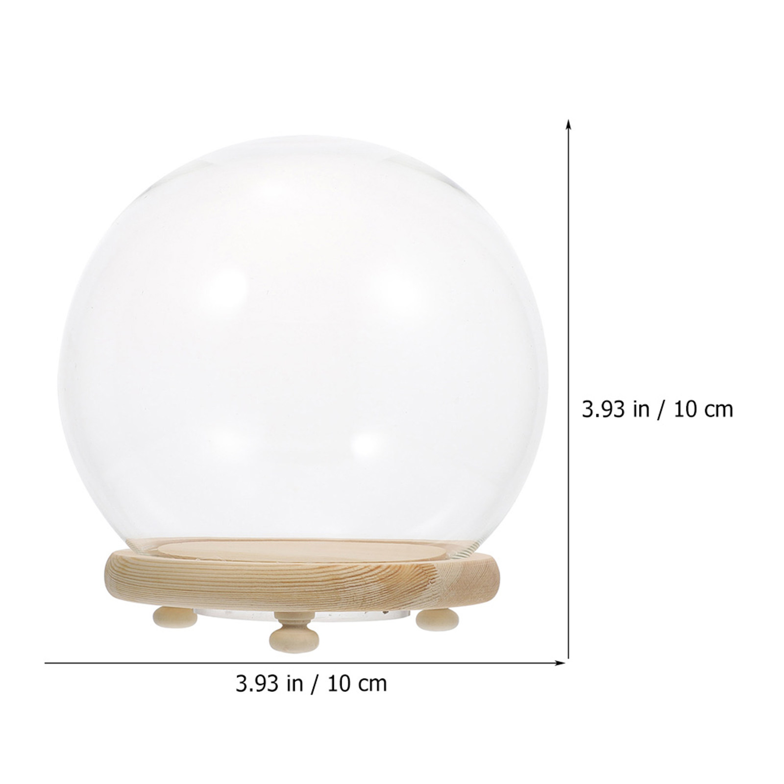 Clear Glass Dome Display Cover – Plastic Dome Clear recenzja i cena