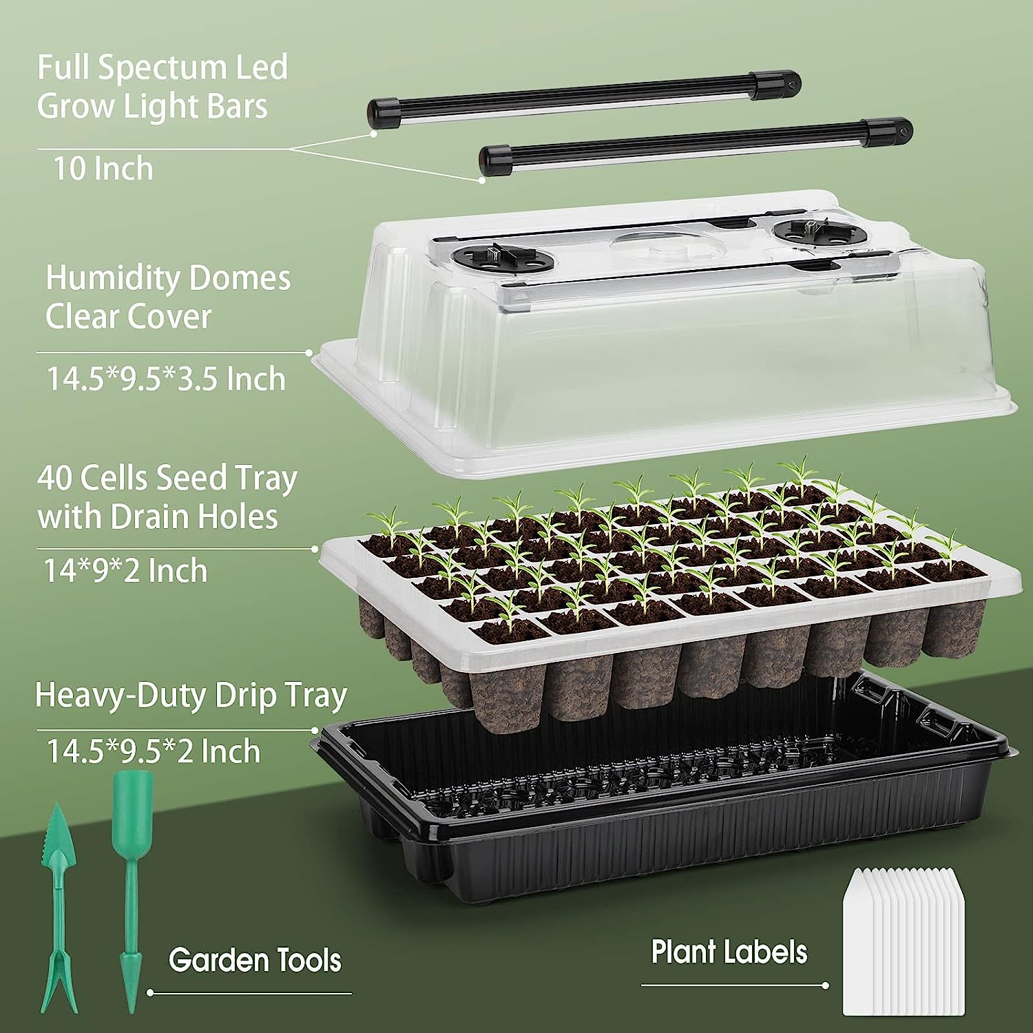 【Best 】1 Set, Seed Starter Tra – Humidity Dome Kit recenzja i cena