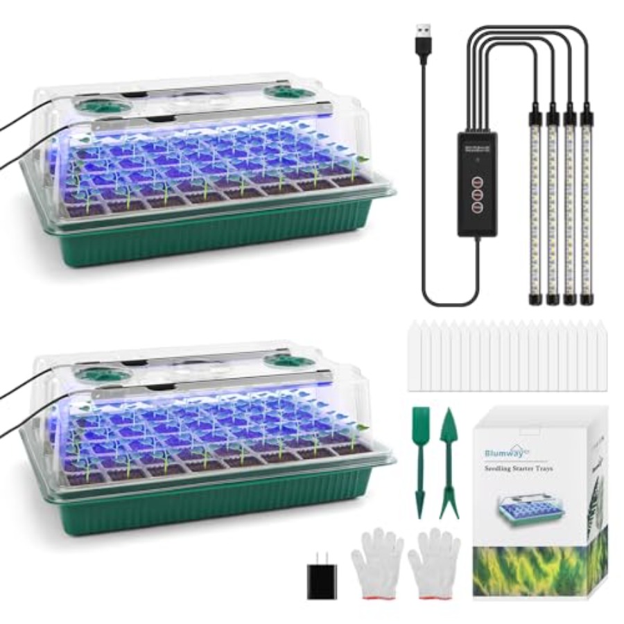 Seed Starter Tray with Grow Li – Humidity Dome Kit recenzja i cena