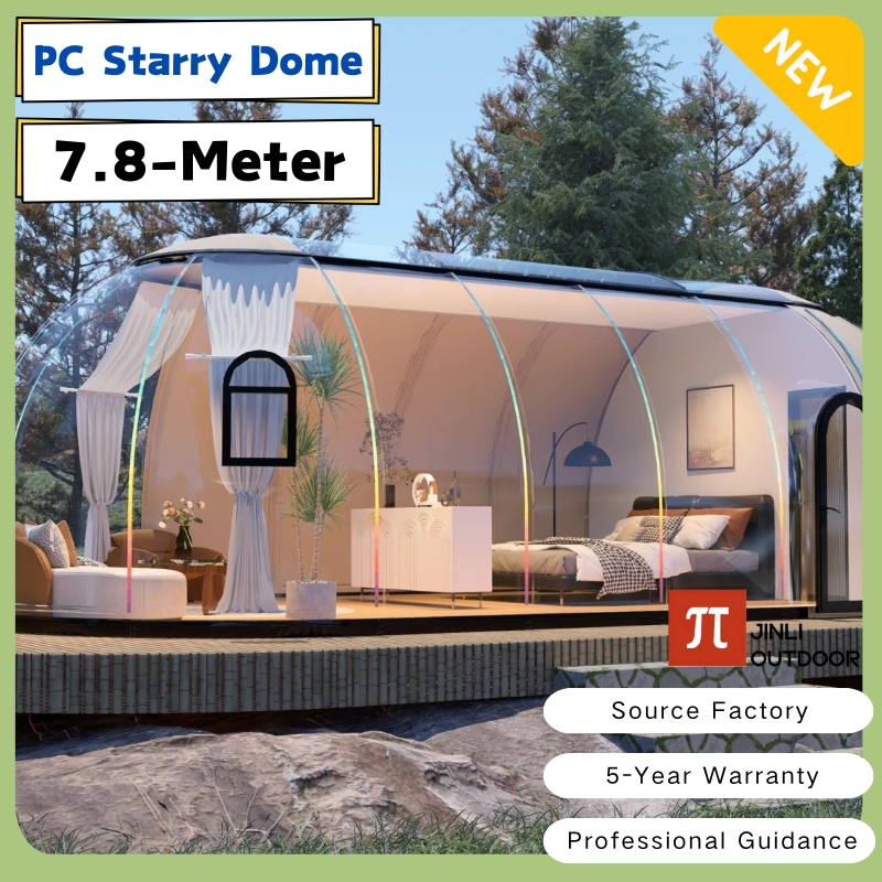 7.8-Meter Transparent Starry P – Plastic Dome Clear recenzja i cena