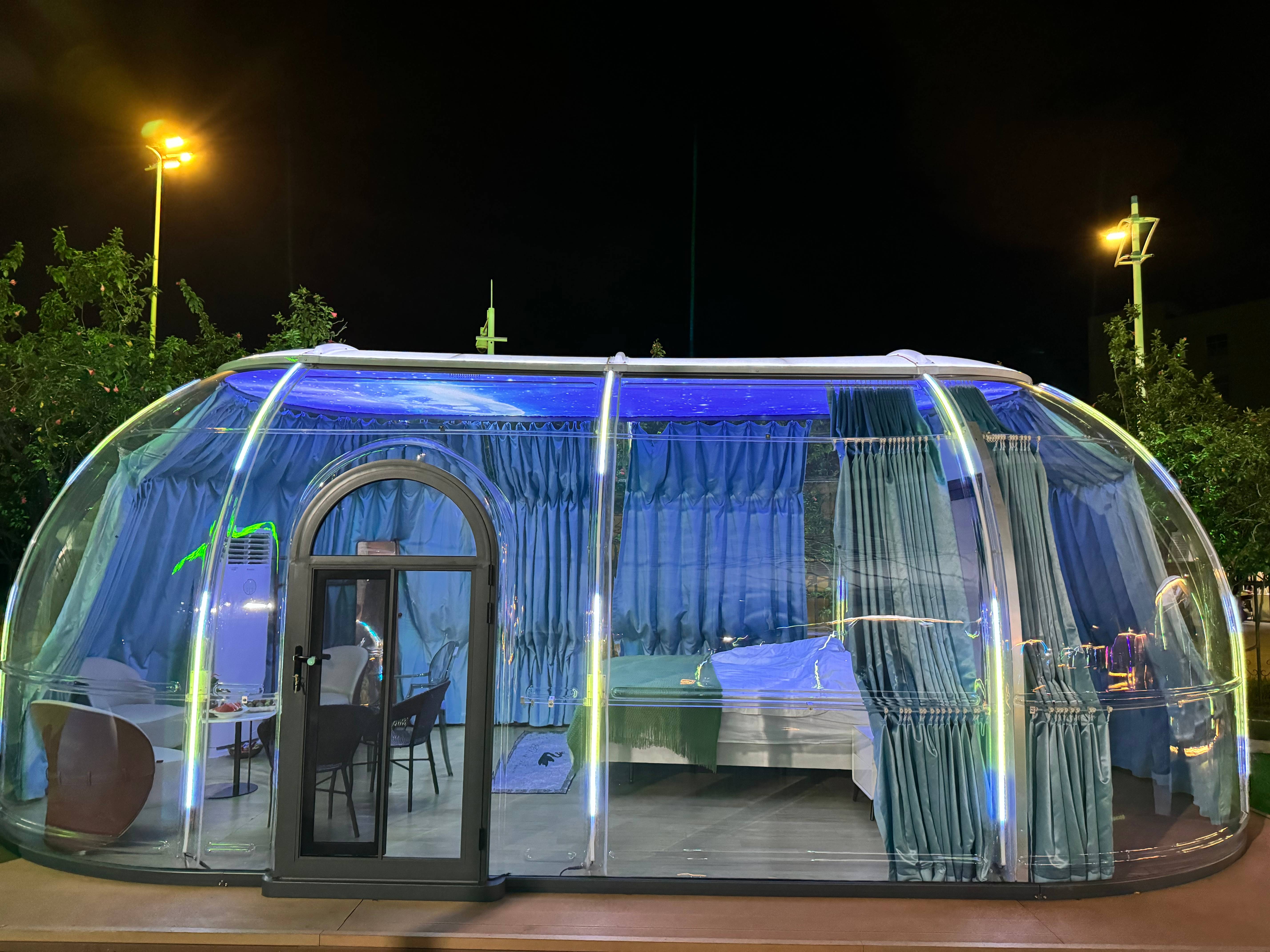 7.8-Meter Transparent Starry P – Plastic Dome Clear recenzja i cena