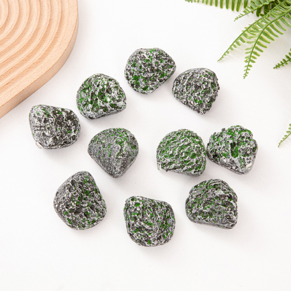 10PCS Mossy Gray Stone Multi-s – Sphagnum Moss Dry recenzja i cena