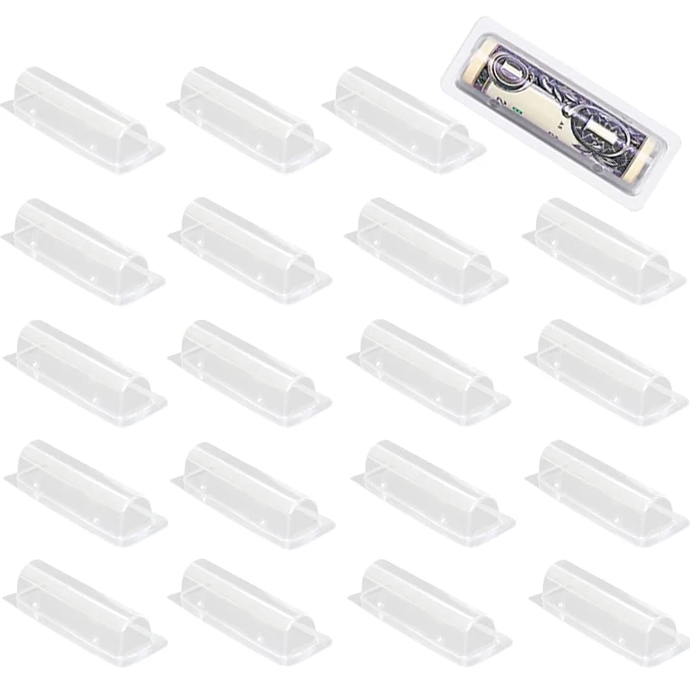 50/100pcs Money Card Holder Wi – Plastic Dome Clear recenzja i cena