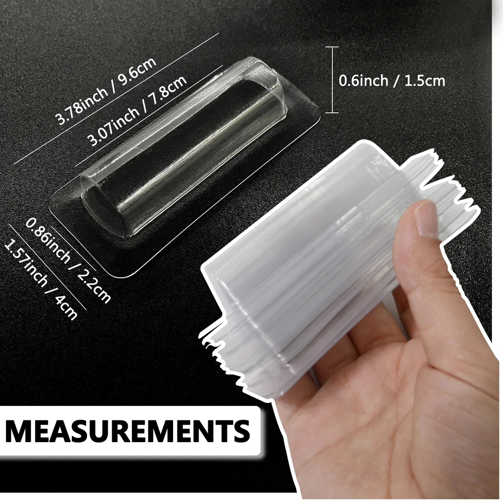 50/100pcs Money Card Holder Wi – Plastic Dome Clear recenzja i cena