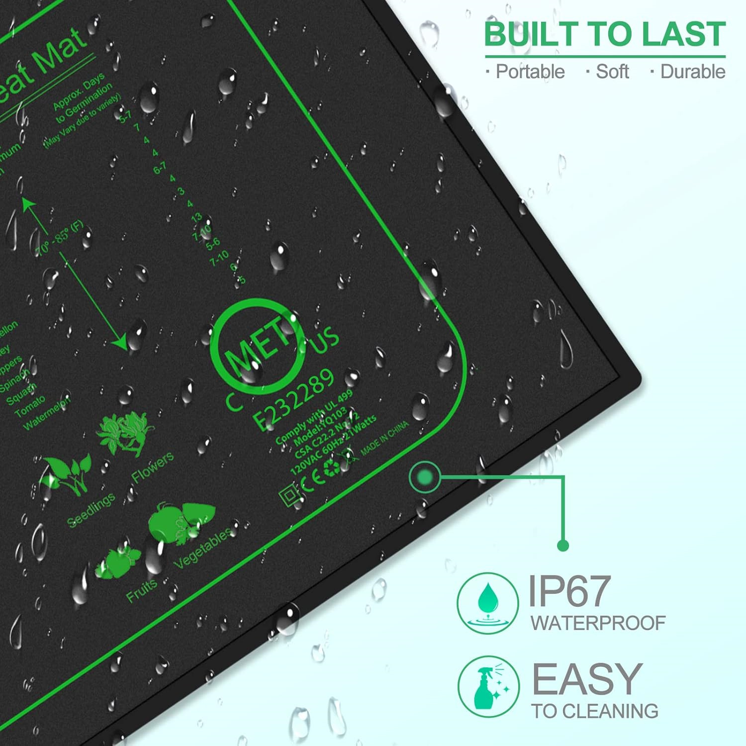 Seedling Heat Mat With Digital – Rooting Gel Clone recenzja i cena