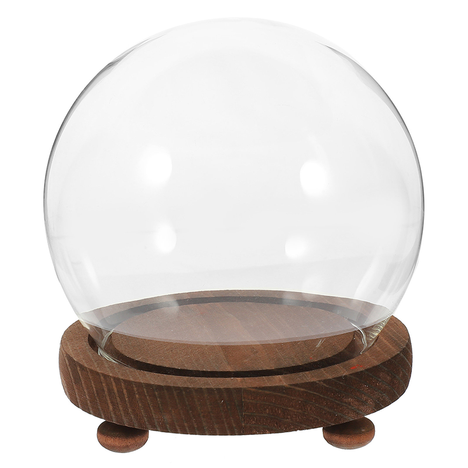 Spherical Glass Cover Ornament – Plastic Dome Clear recenzja i cena