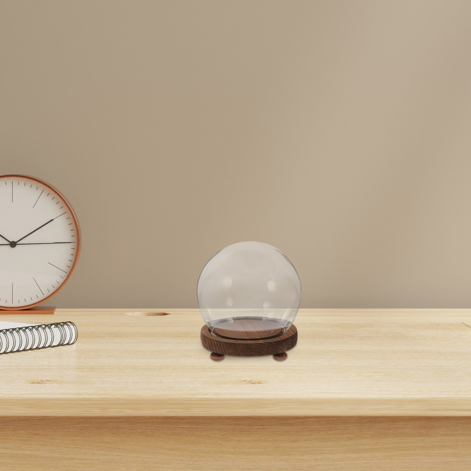 Spherical Glass Cover Ornament – Plastic Dome Clear recenzja i cena