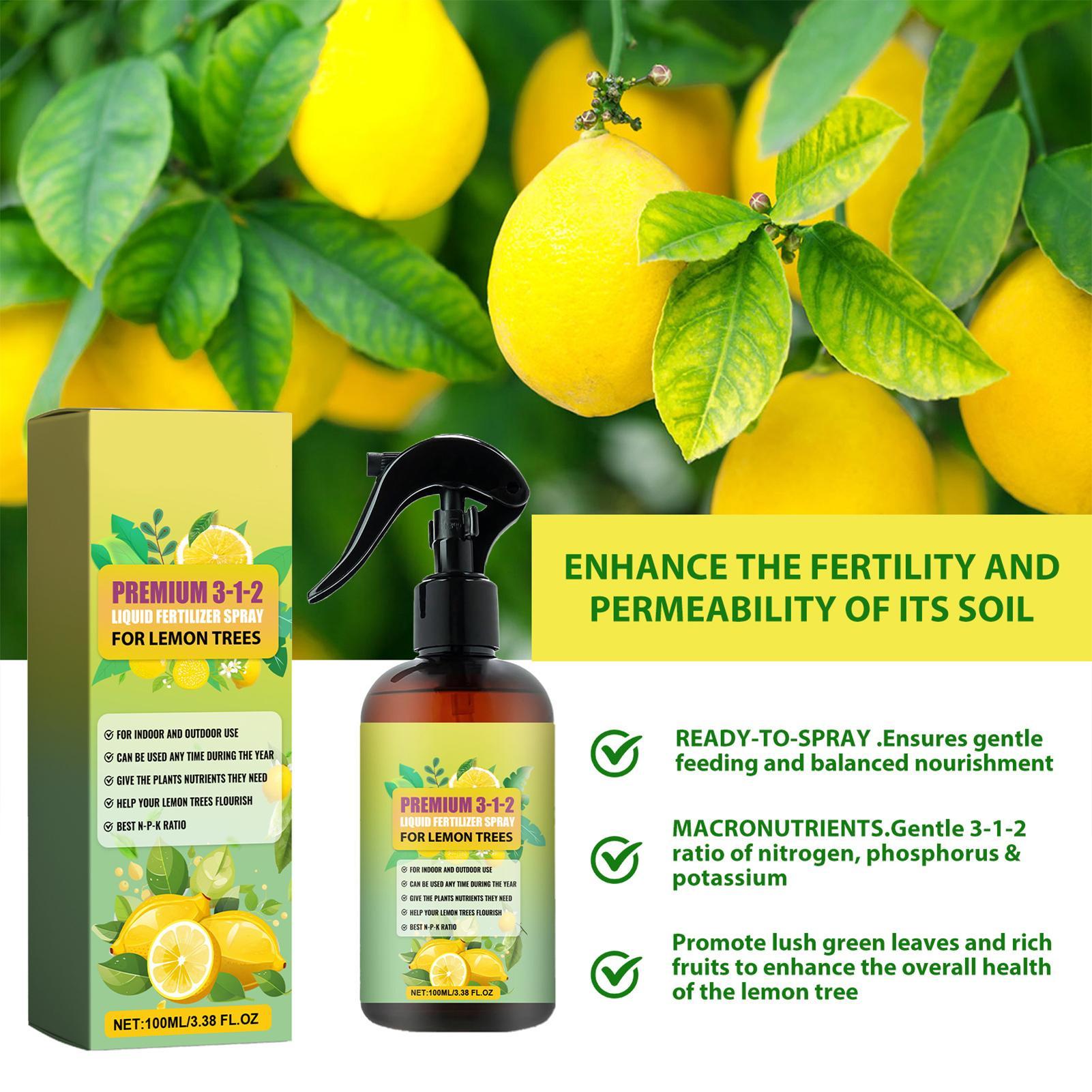 100ml Lemon Tree Fertilizer Le – Root Stimulator Liquid recenzja i cena