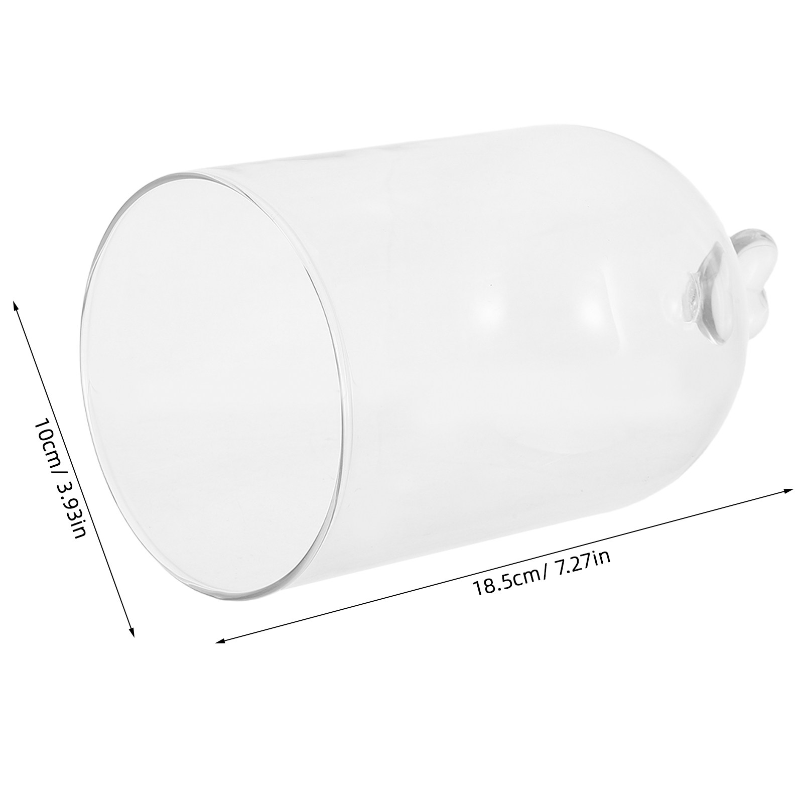 Glass Cloche 6.3x4 Transparent – Plastic Dome Clear recenzja i cena