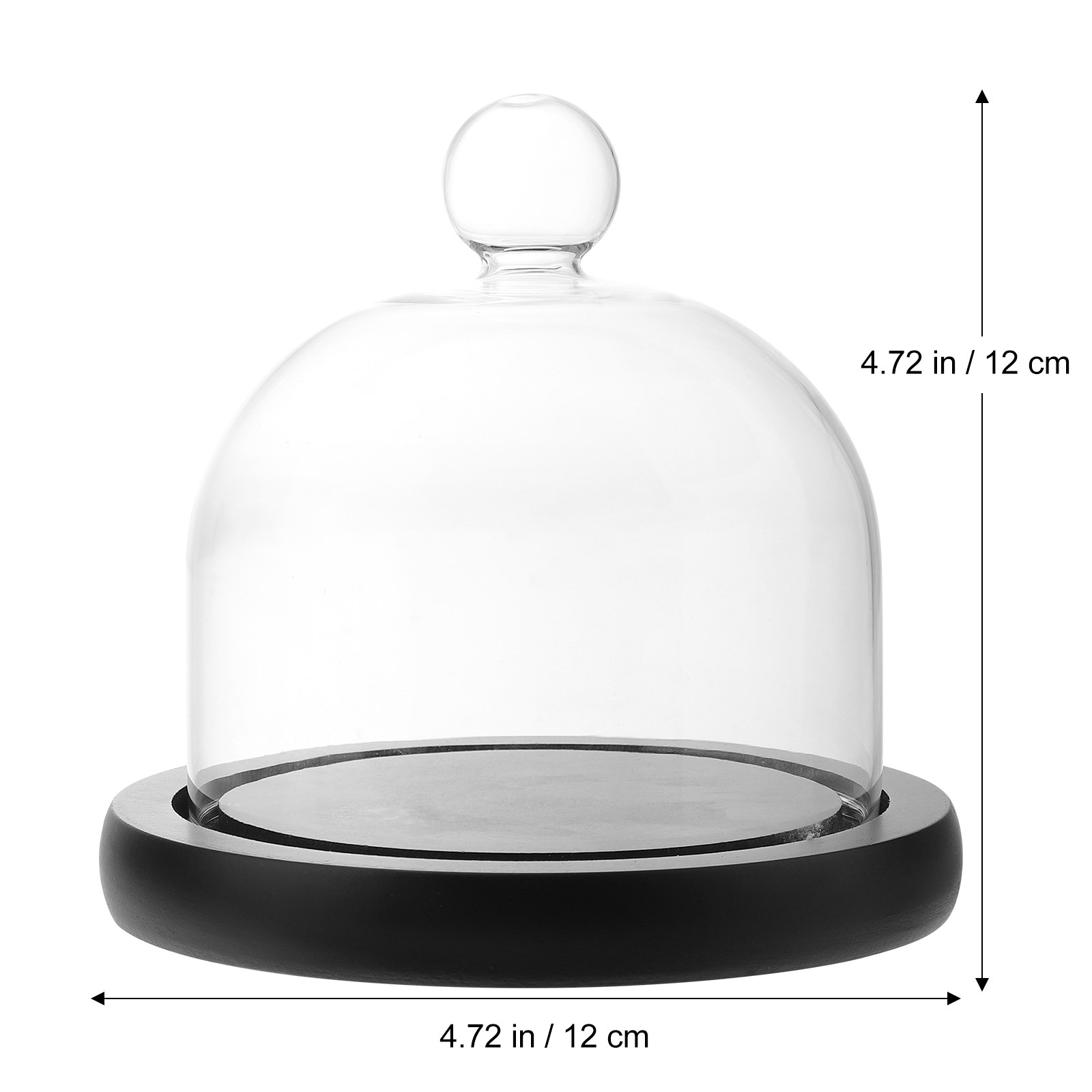Clear Glass Display Dome for P – Plastic Dome Clear recenzja i cena