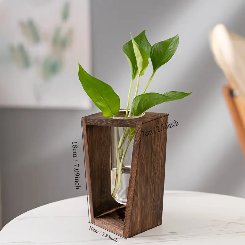 Modern Wood Propagation Vase - – Propagation Station Vase recenzja i cena