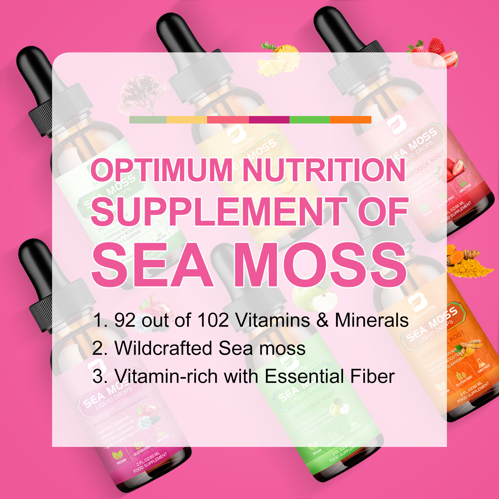 BEWORTHS 3000MG Seamoss Liquid – Root Stimulator Liquid recenzja i cena