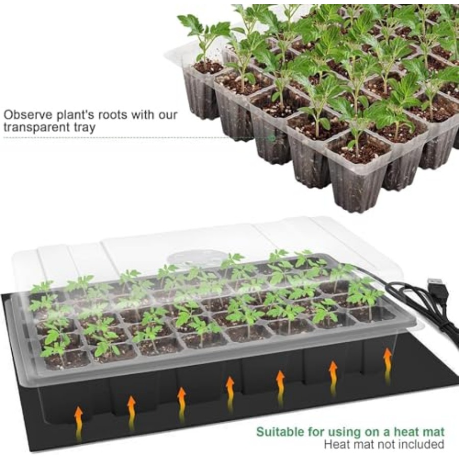 Seedling Trays Seed Starter Tr – Humidity Dome Kit recenzja i cena