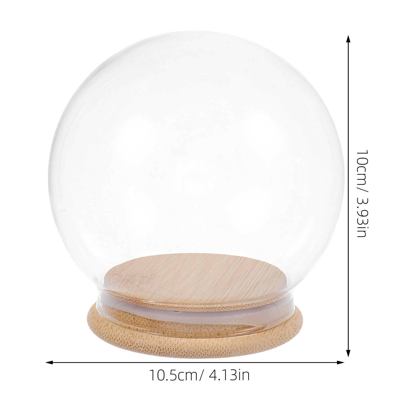 Glass Dome Eternal Flower Disp – Plastic Dome Clear recenzja i cena