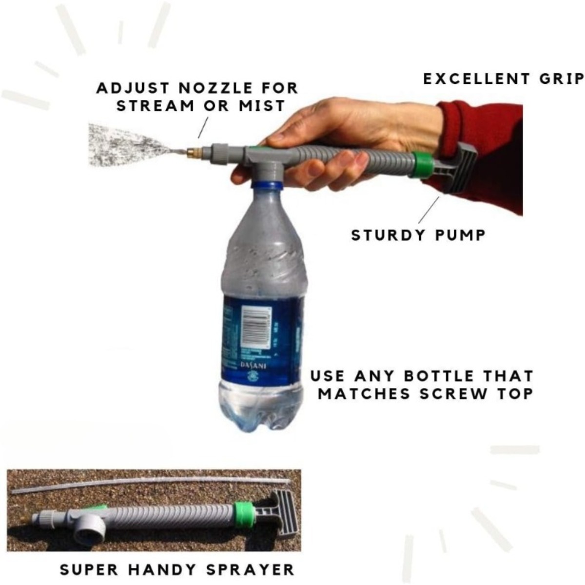1PC Adjustable Nozzle Multi-Fu – Misting Bottle Fine recenzja i cena