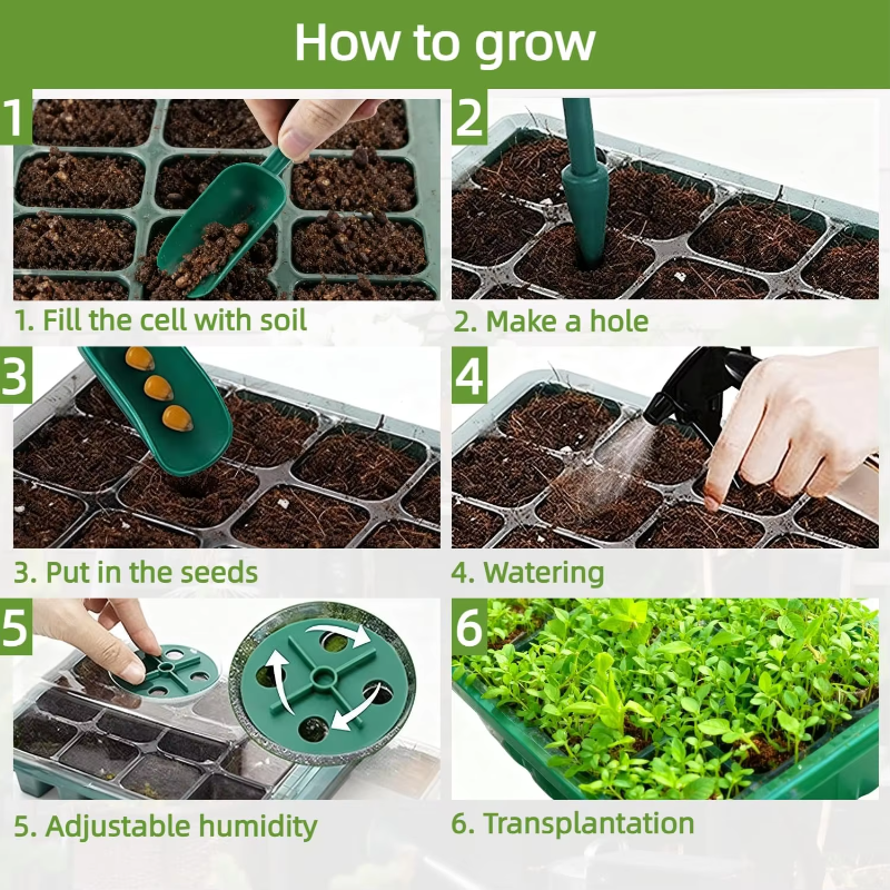 Seed Starter Tray Mini Greenho – Humidity Dome Kit recenzja i cena