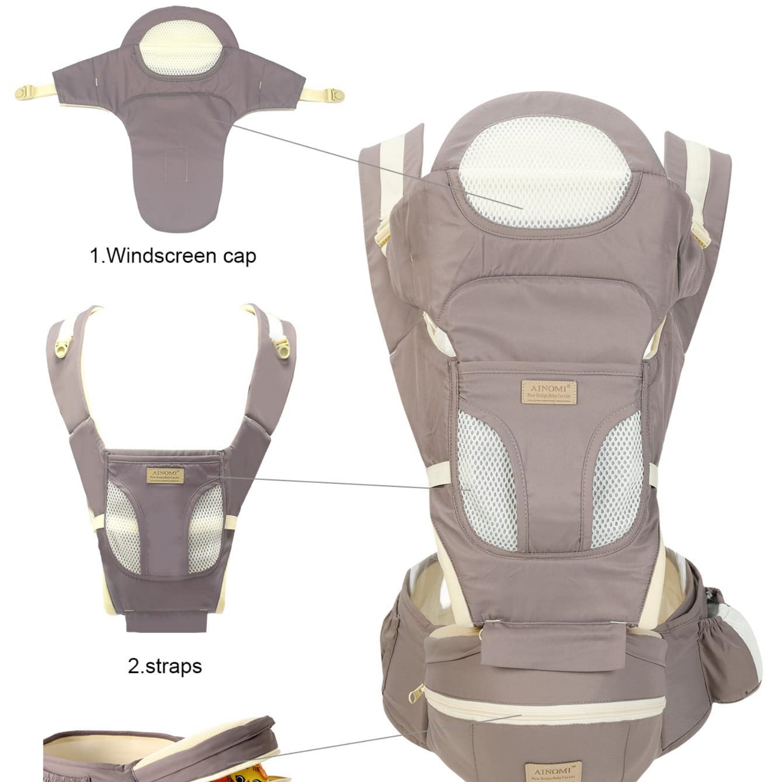 ErgoBaby Carrier with Hip Seat – Rooting Gel Clone recenzja i cena