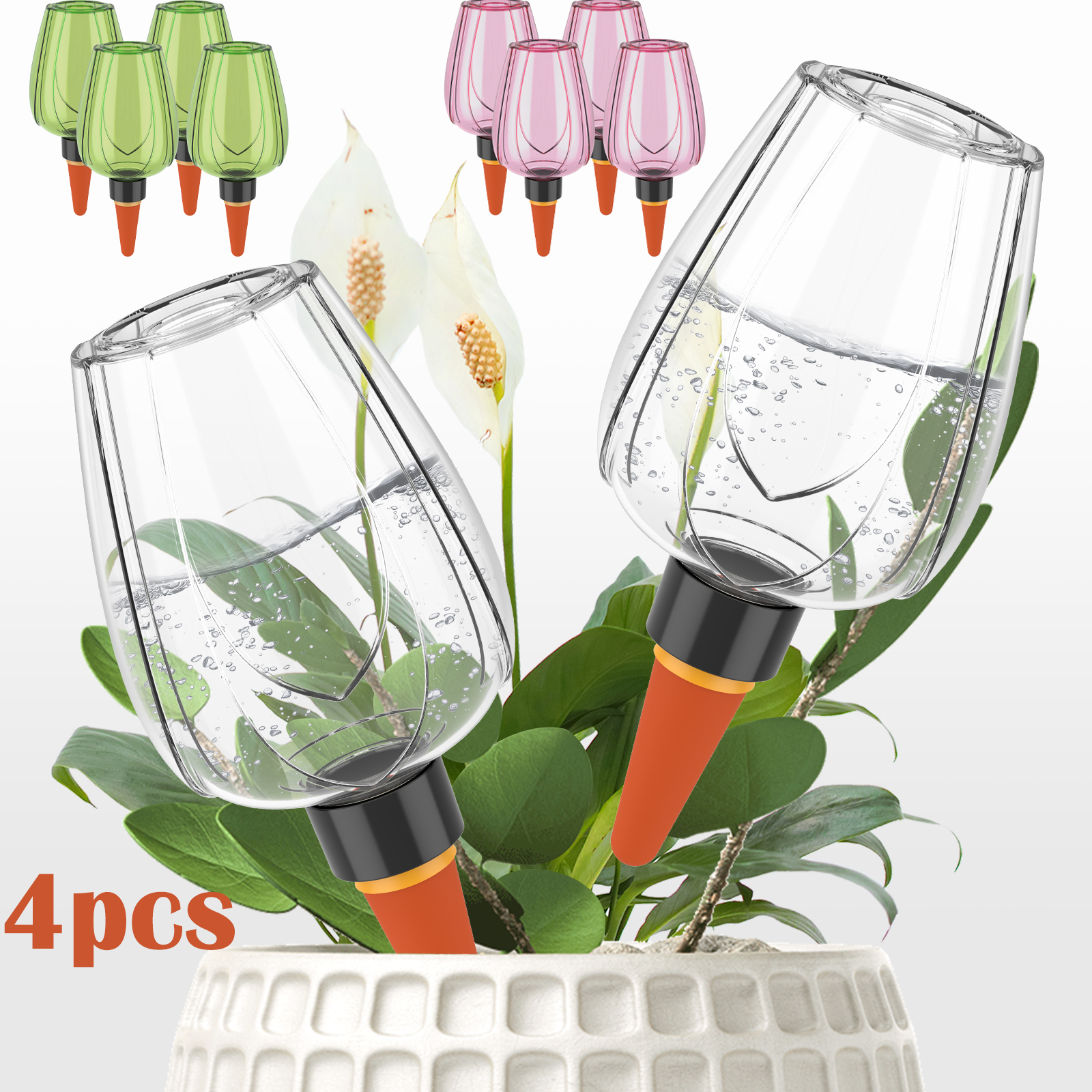 4Pcs Plant Watering Balls 350M – Self Watering Insert recenzja i cena