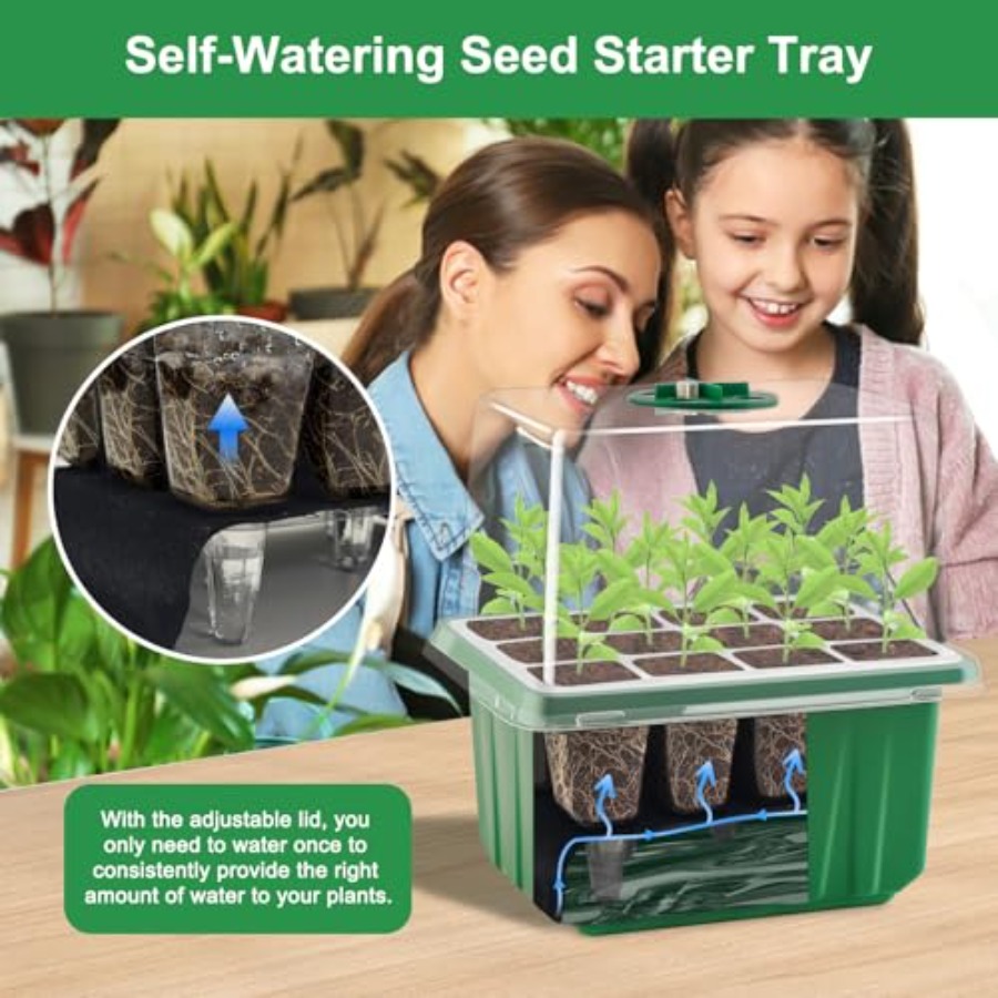 Seed Starter Tray with Light 6 – Humidity Dome Kit recenzja i cena