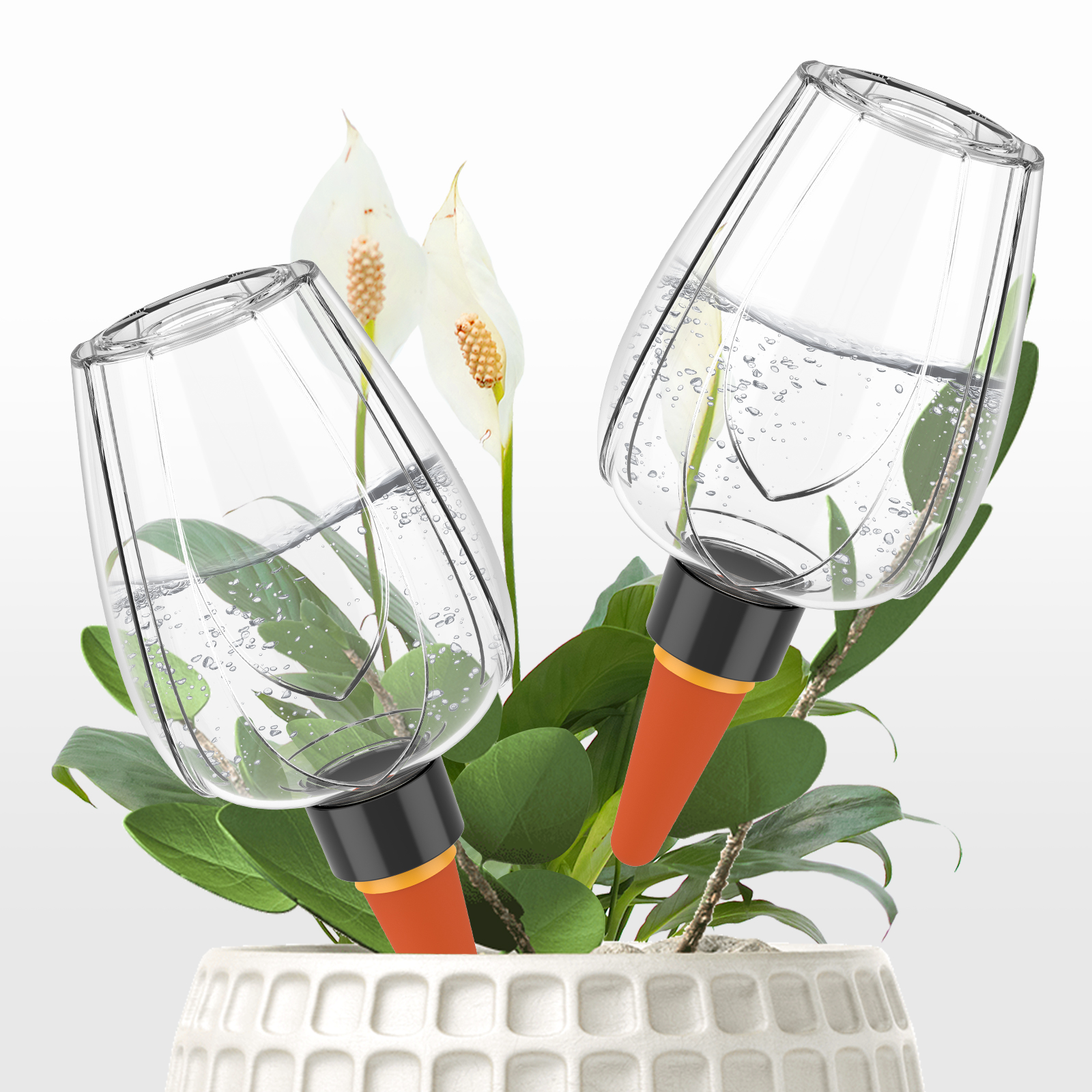 4Pcs Plant Watering Globe Clea – Self Watering Insert recenzja i cena