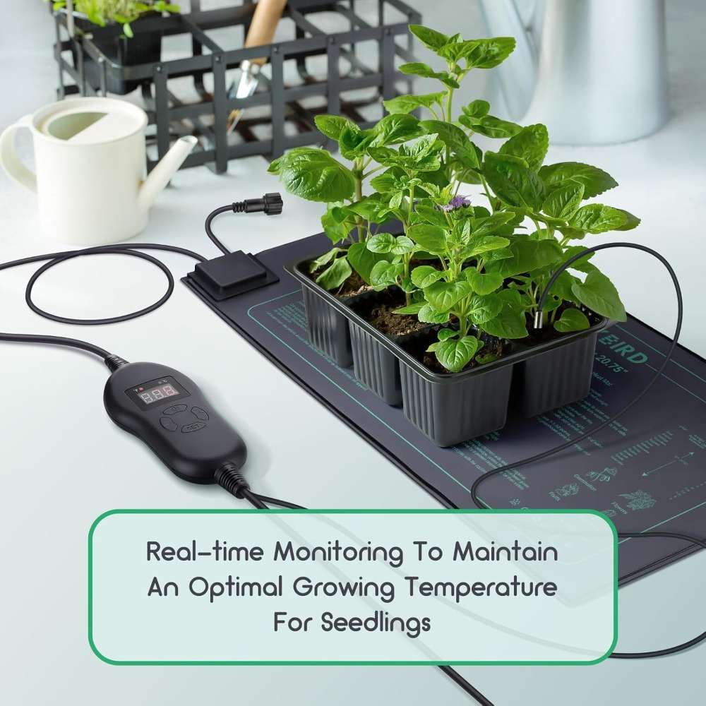 4 Pack Seedling Heat Mat with  – Heat Mat Seedling recenzja i cena