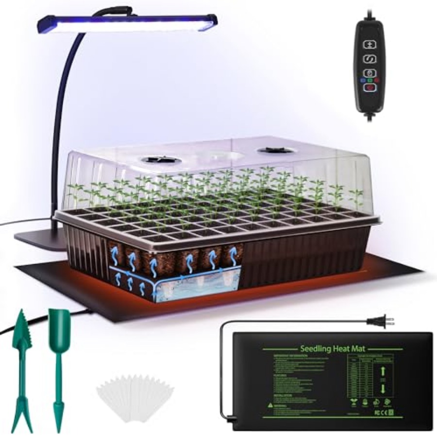 60-Cell Self-Watering Seed Sta – Humidity Dome Kit recenzja i cena