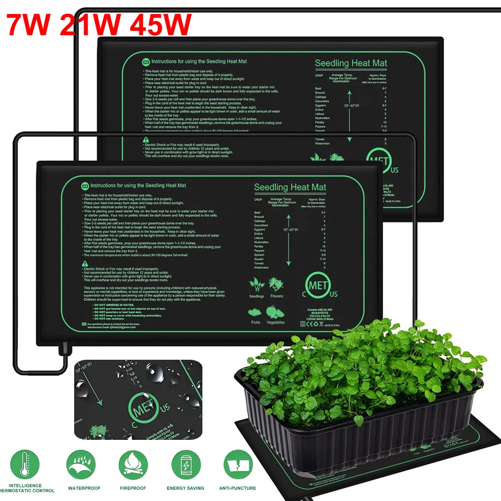 10/25/50CM Seedling Heat Mat I – Rooting Gel Clone recenzja i cena