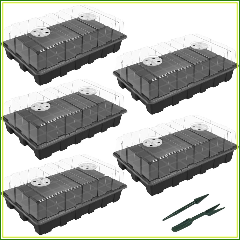 5-Set Seed Starter Tray Kits,  – Humidity Dome Kit recenzja i cena