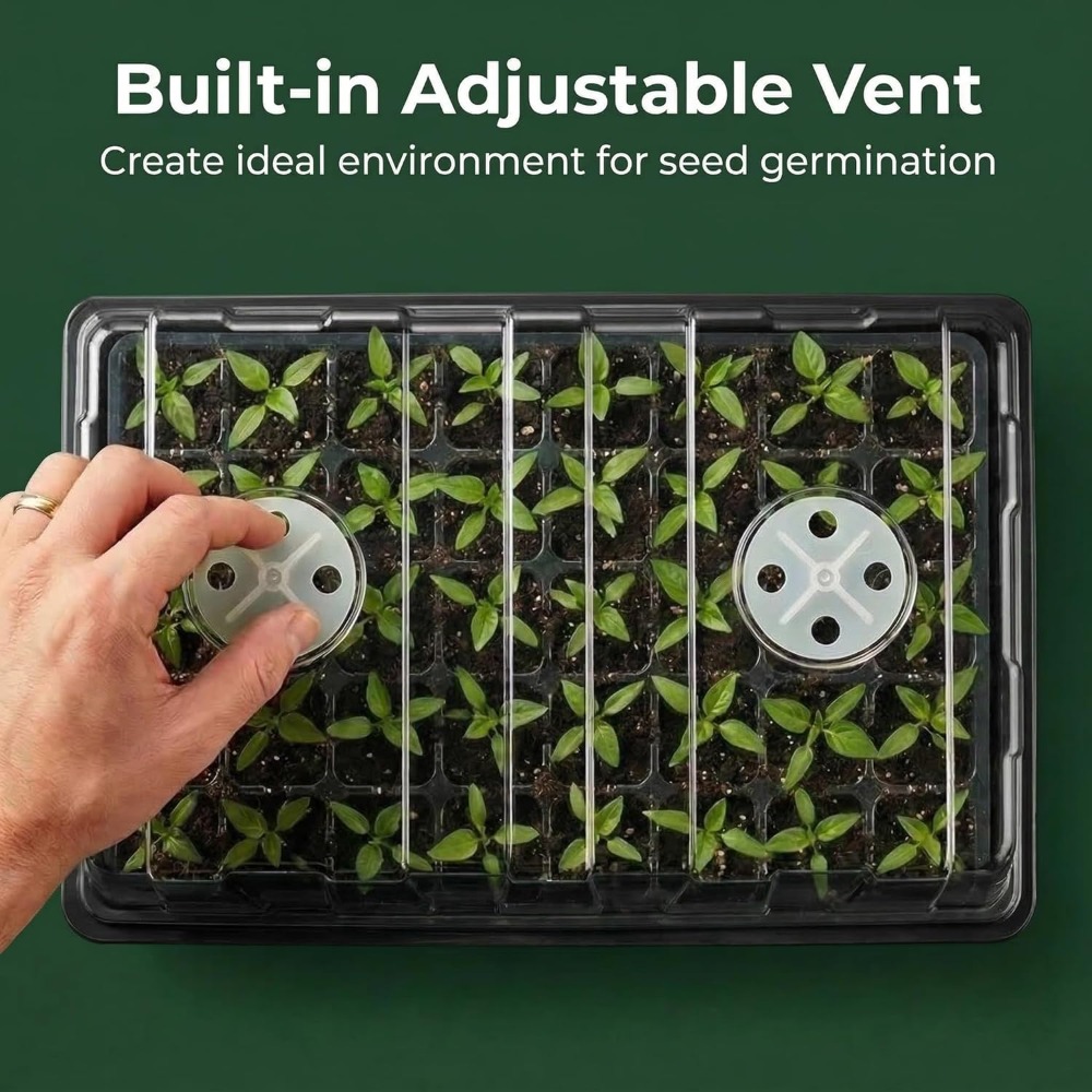 5-Set Seed Starter Tray Kits,  – Humidity Dome Kit recenzja i cena