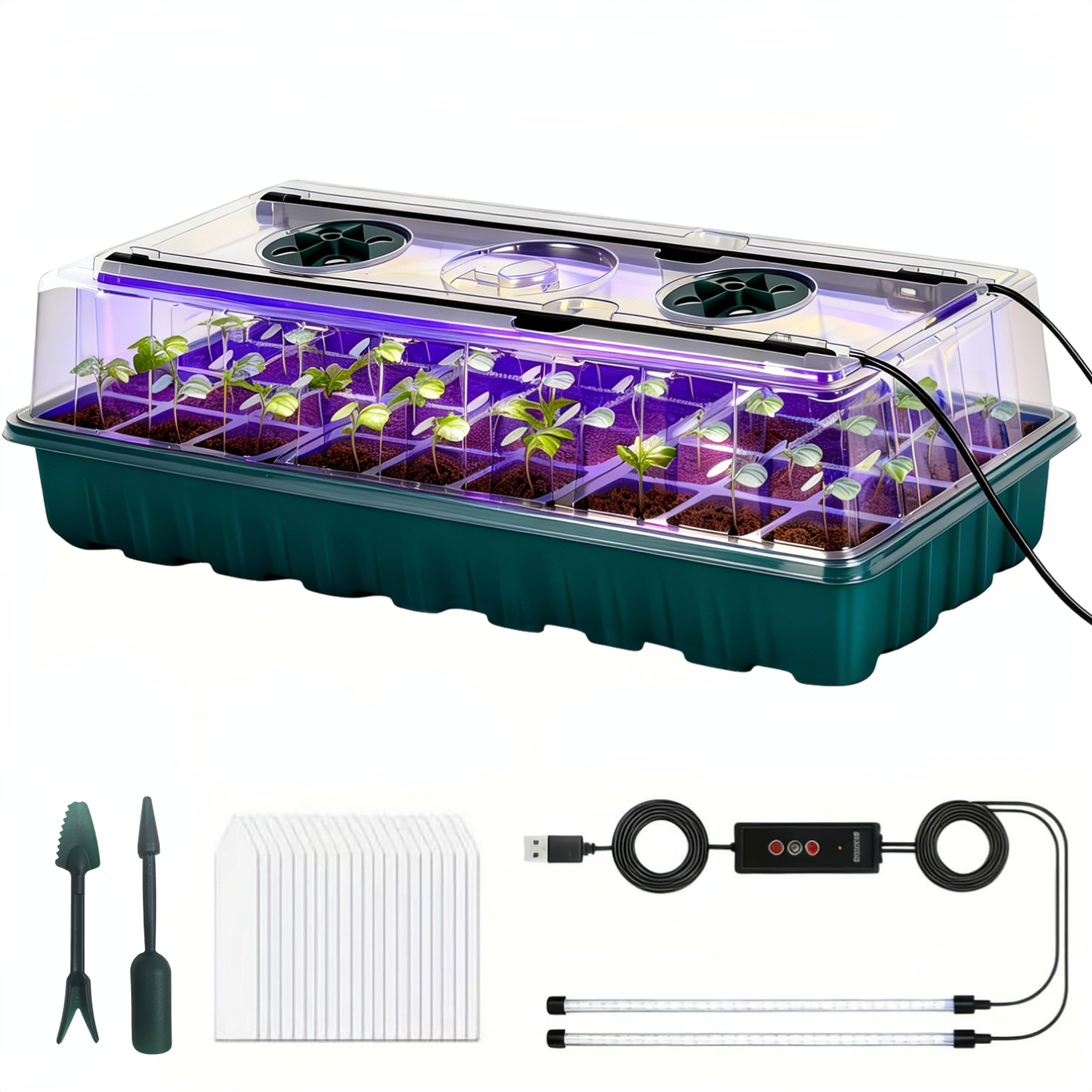 36-Cell Seed Starter Tray w/ G – Humidity Dome Kit recenzja i cena