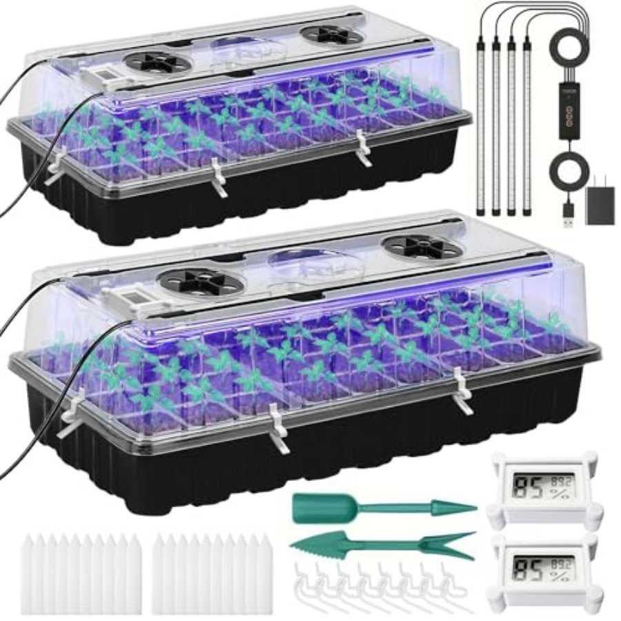 Seed Starter Tray with Grow Li – Humidity Dome Kit recenzja i cena