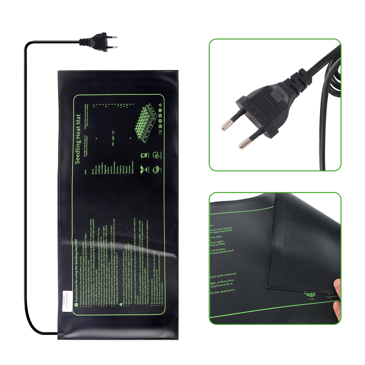 20W Seedling Heating Pad 230V  – Heat Mat Seedling recenzja i cena