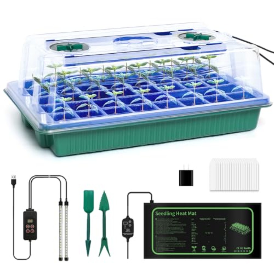 Seed Starter Kit with Grow Lig – Humidity Dome Kit recenzja i cena