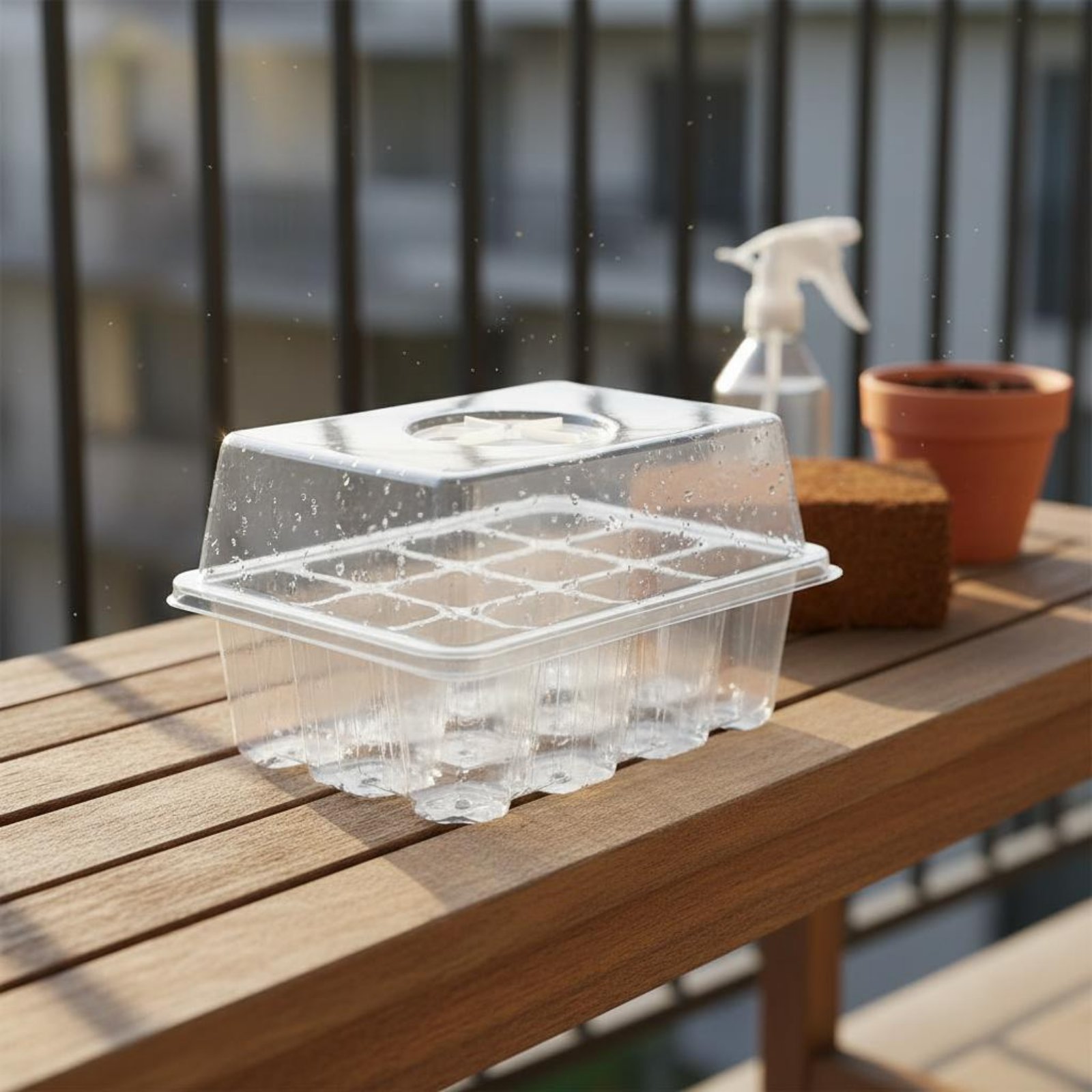 12 Compartment Germination Tra – Humidity Dome Kit recenzja i cena
