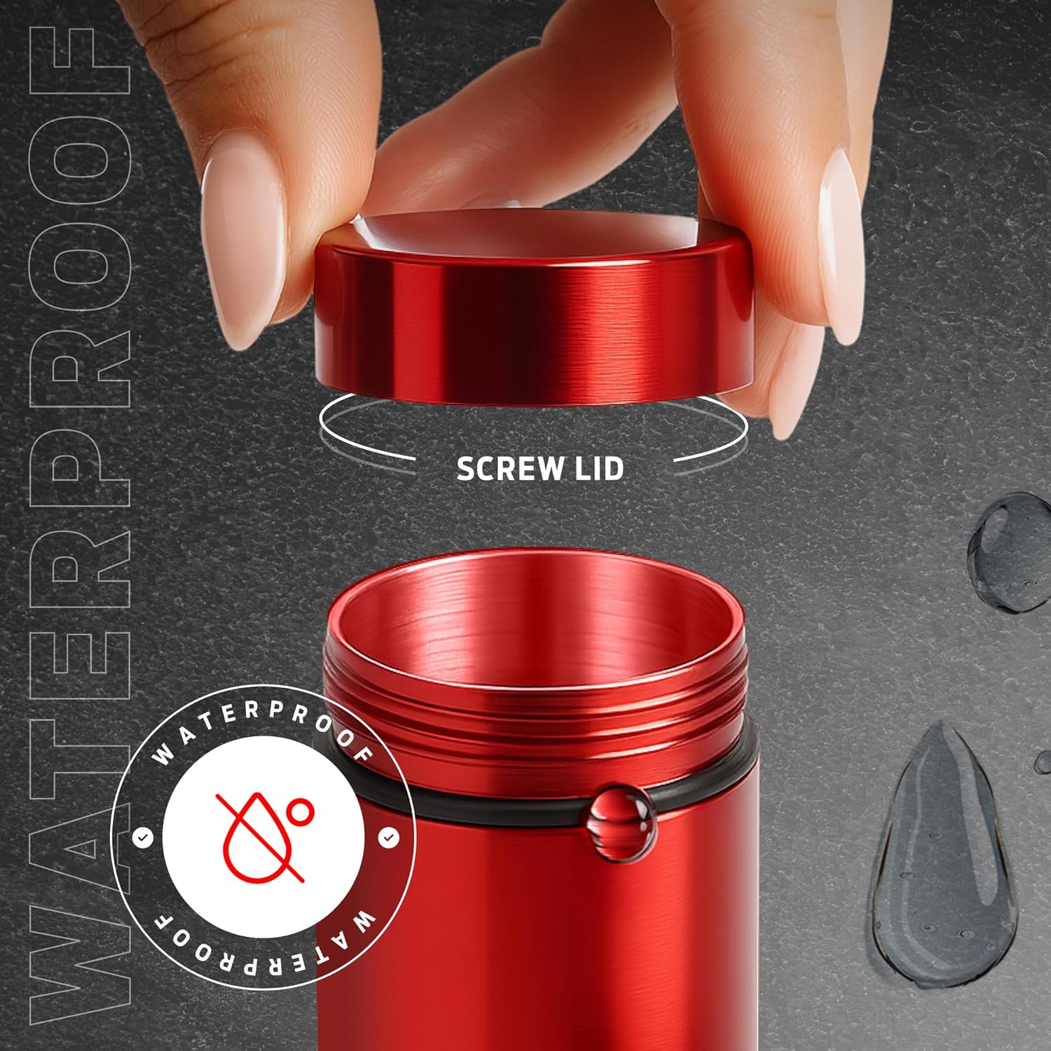 50ml Smell Proof Aluminum Jar  – Misting Bottle Fine recenzja i cena