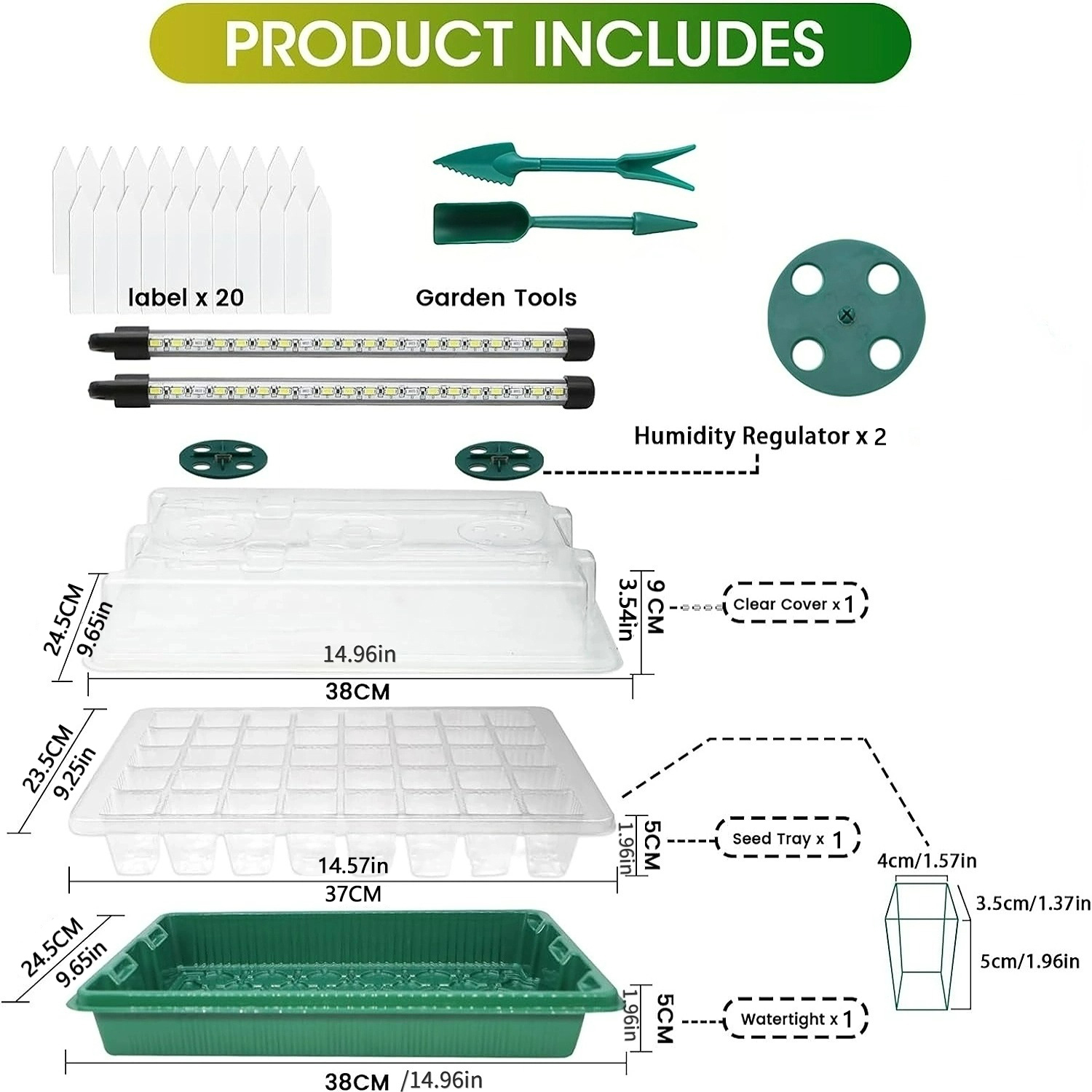 Seed Starter Tray with Grow Li – Humidity Dome Kit recenzja i cena
