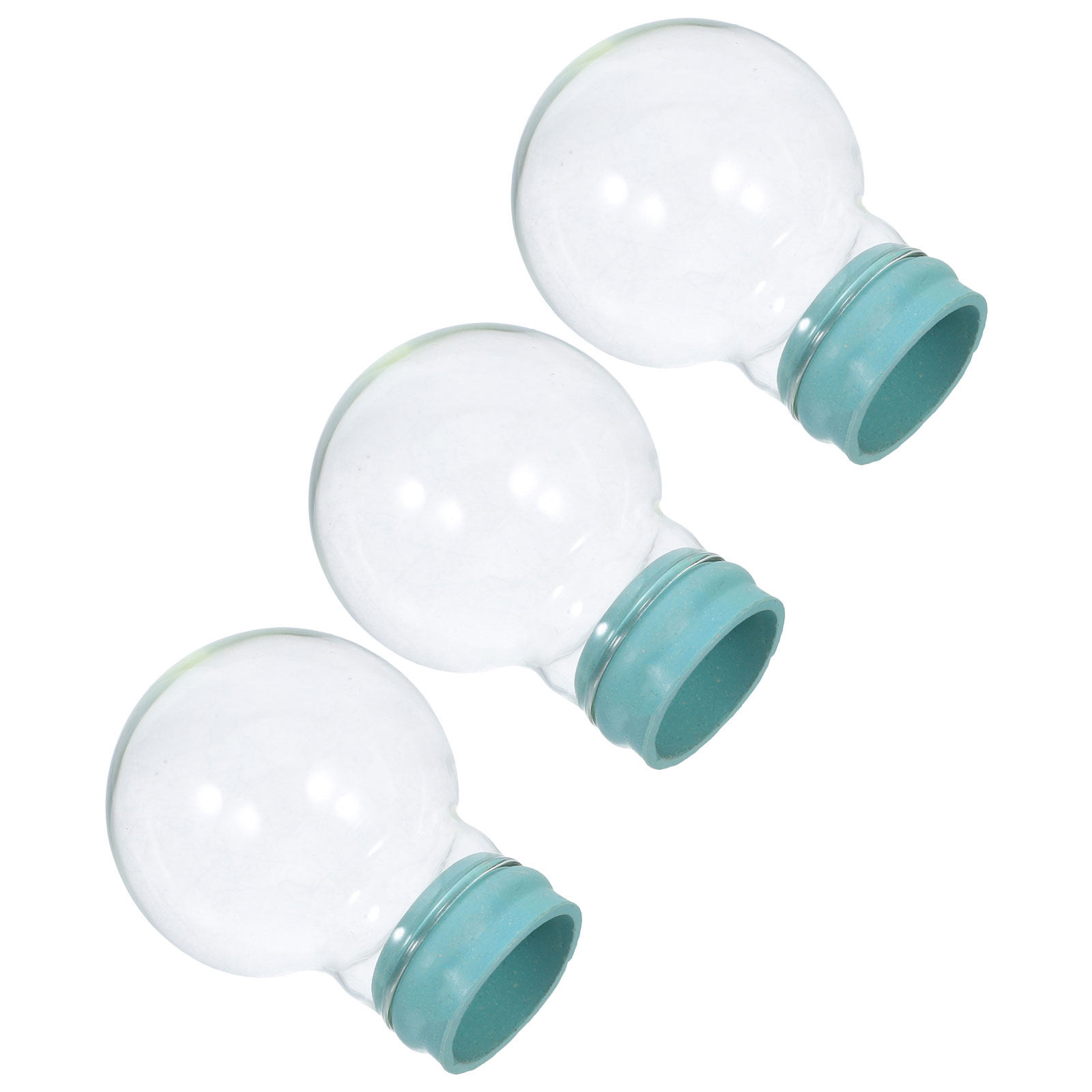 3Pcs Empty Snow Globe Glass Do – Plastic Dome Clear recenzja i cena