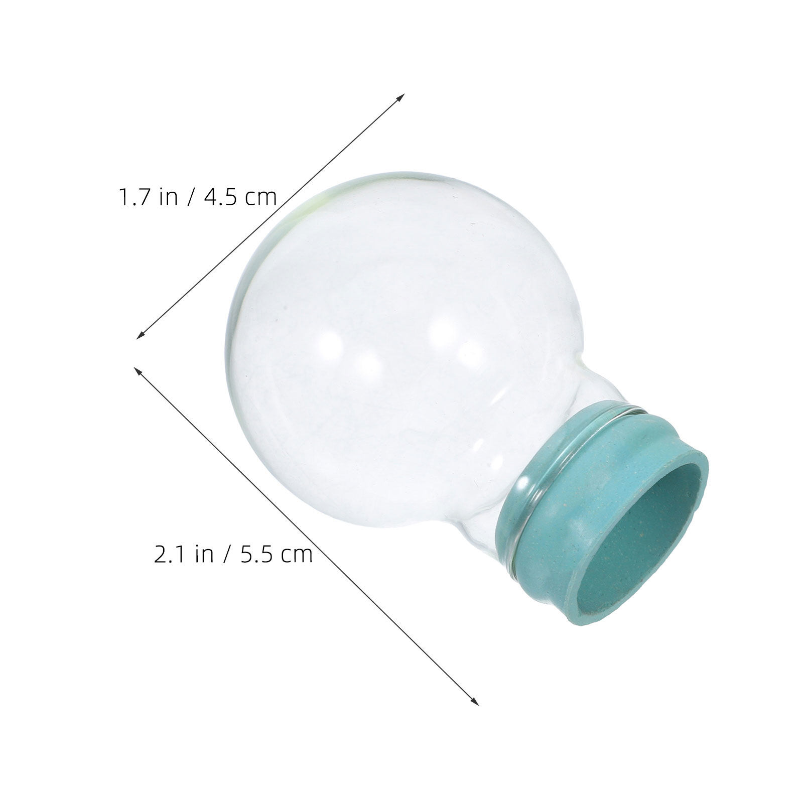 3Pcs Empty Snow Globe Glass Do – Plastic Dome Clear recenzja i cena