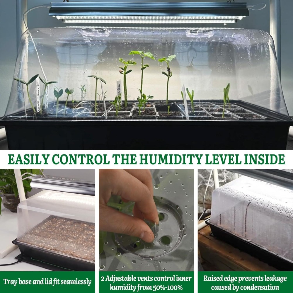Seed Starter Kit with Grow Lig – Humidity Dome Kit recenzja i cena