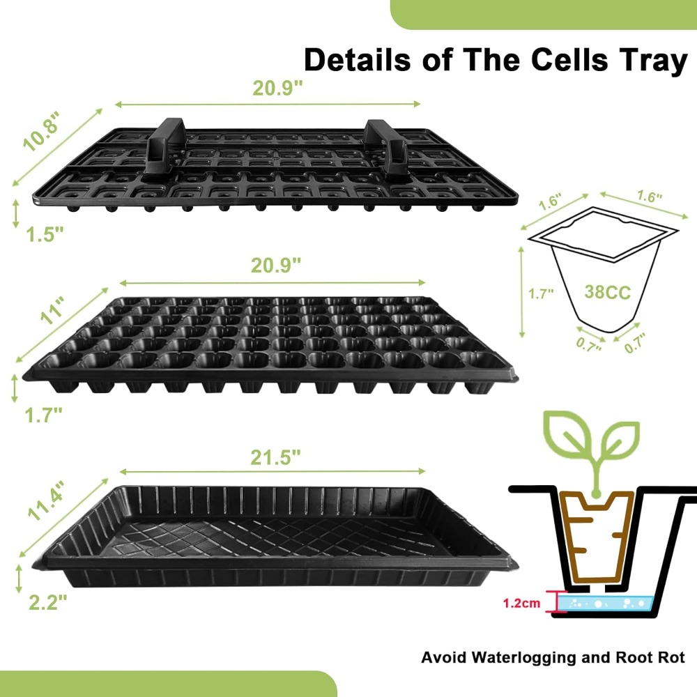 72 Cell Seed Starter Trays wit – Propagation Tray 72 recenzja i cena