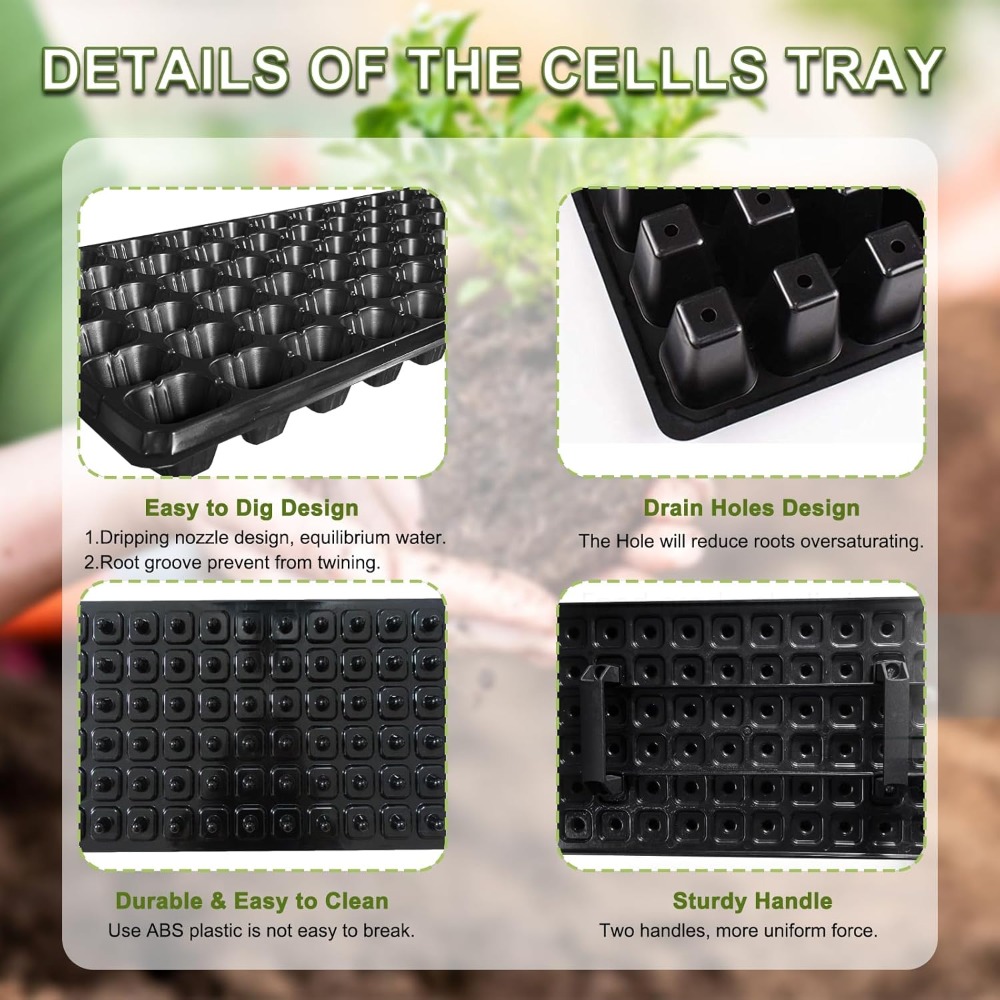 72 Cell Seed Starter Trays wit – Propagation Tray 72 recenzja i cena
