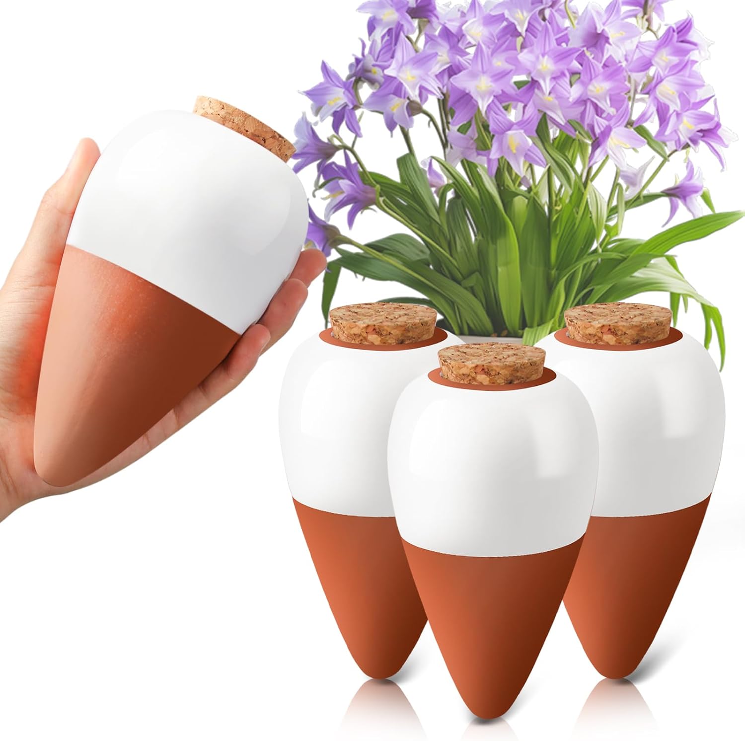 Terracotta Watering Spikes,Sel – Self Watering Insert recenzja i cena