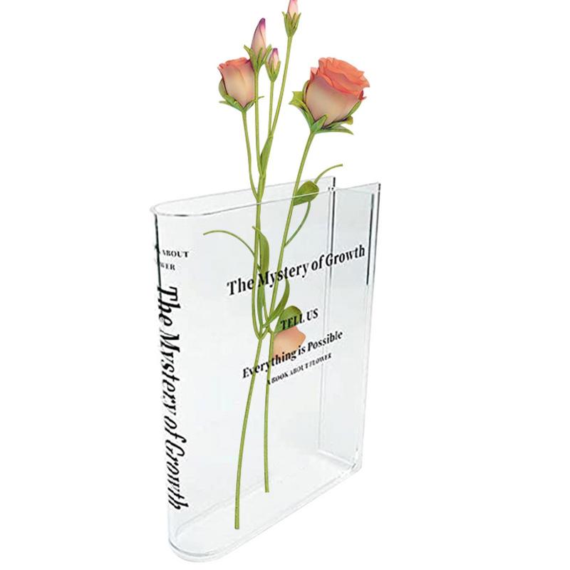 Clear Book Vase Aesthetic Acry – Propagation Station Vase recenzja i cena