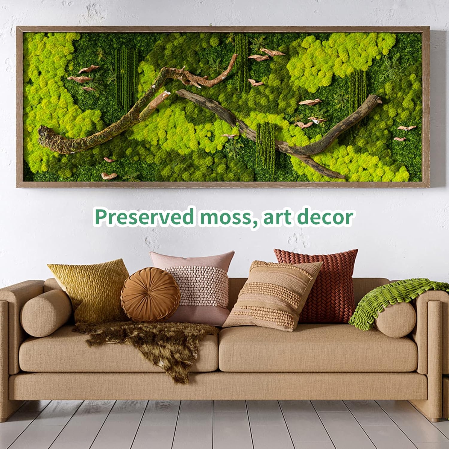 Artificial Green Plants Mini L – Sphagnum Moss Dry recenzja i cena