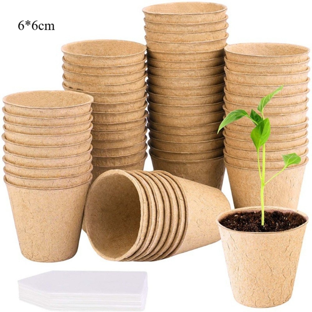 50PCS Biodegradable Plant Star – Peat Pellet Tray recenzja i cena