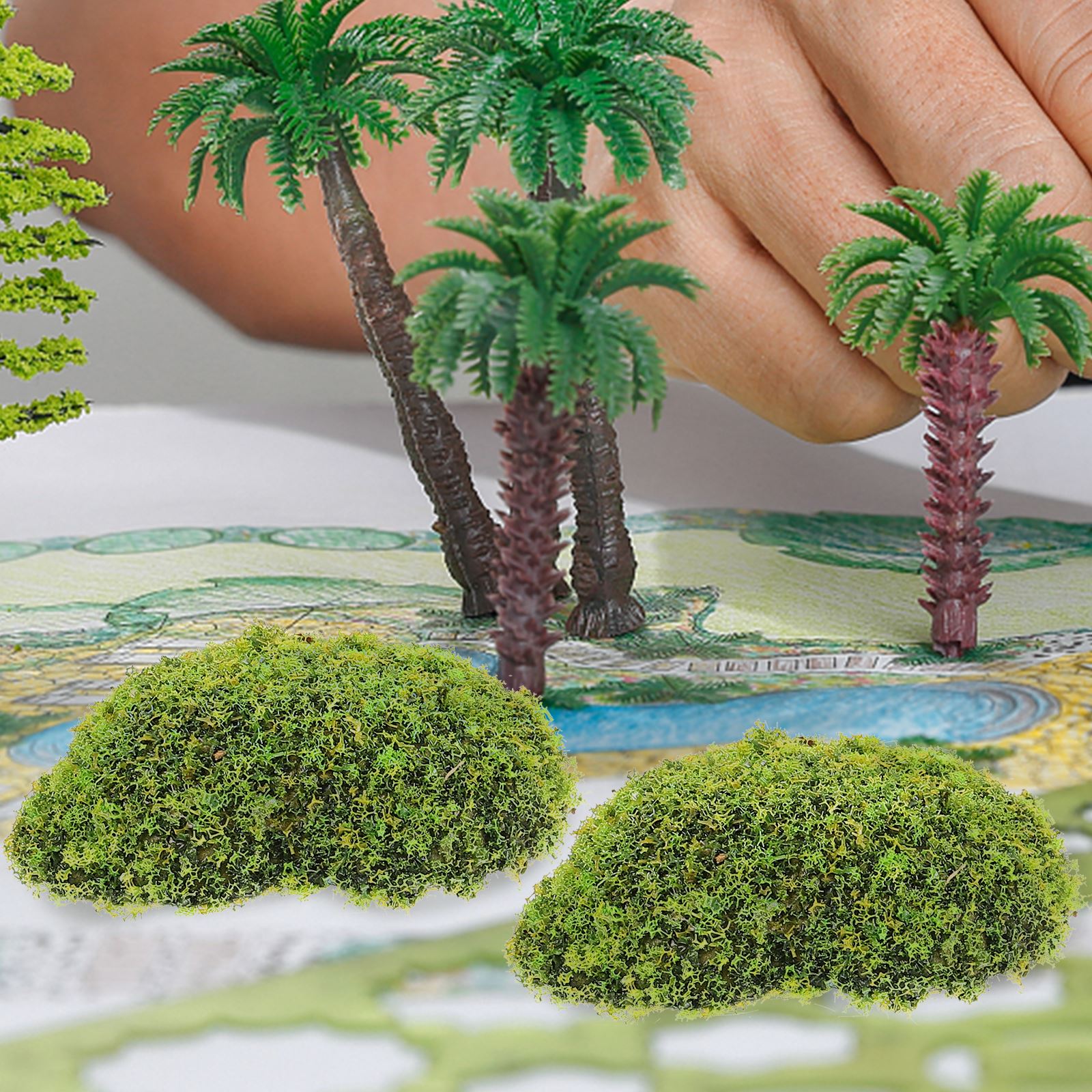 12pcs Artificial Moss RocksFak – Sphagnum Moss Dry recenzja i cena