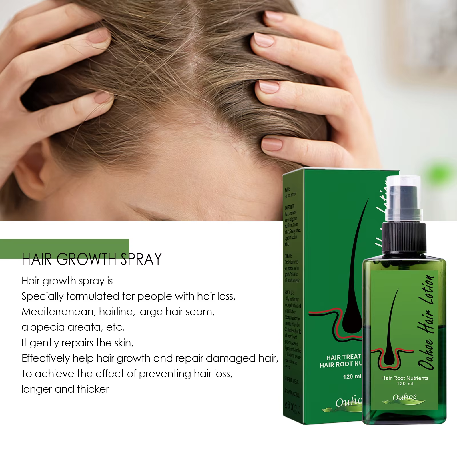 Hair Growth Spray Anti Hair Lo – Root Stimulator Liquid recenzja i cena