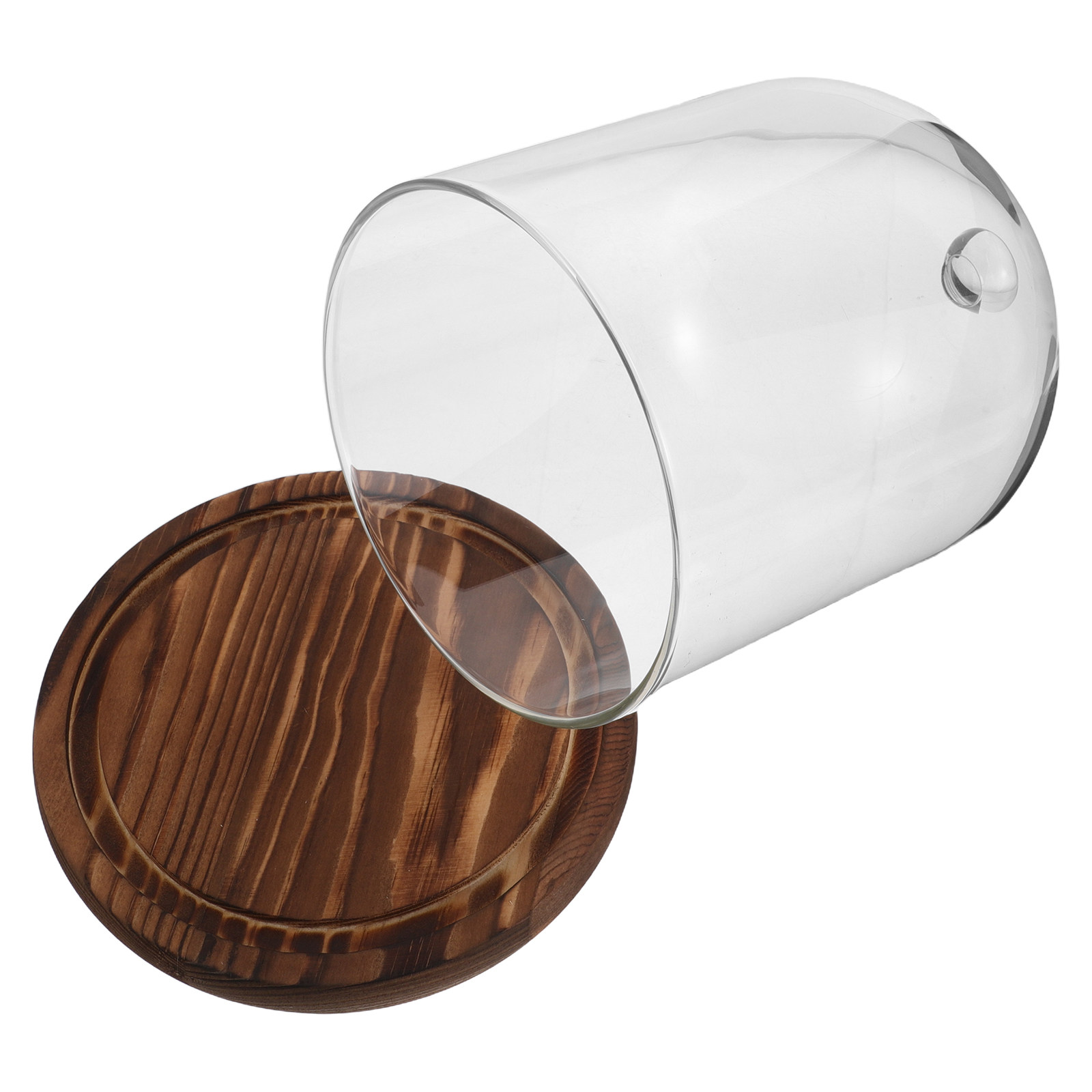 Clear Glass Bell Jar Dome for  – Plastic Dome Clear recenzja i cena