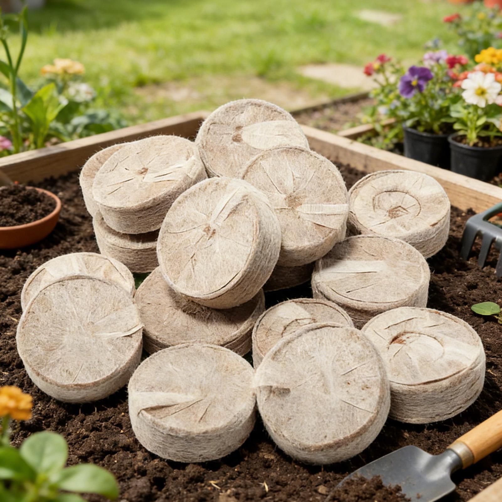 100 Piece Potting Mix Trays 30 – Peat Pellet Tray recenzja i cena